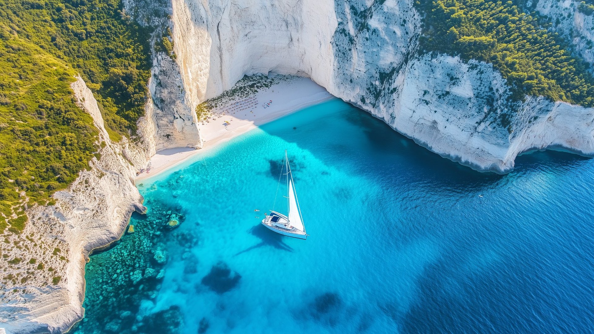Sailing the Ionian Islands, Greece